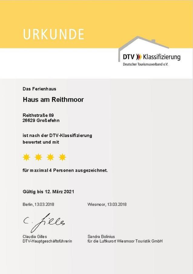 Haus Am Reithmoor Villa Grossefehn Dış mekan fotoğraf